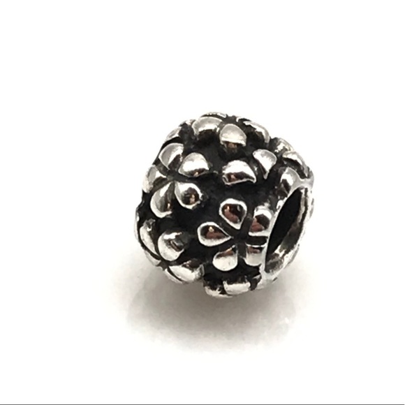 Pandora Retired Floral Charm - Picture 3 of 5